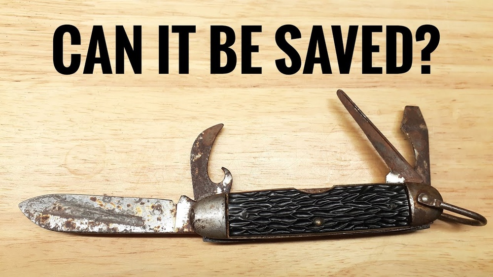 How to Remove Rust from a Pocket Knife